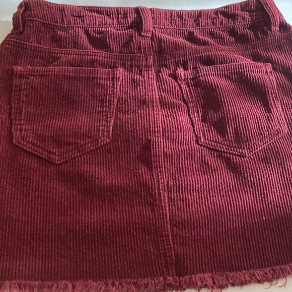 Trendy Corduroy Mini Skirt - Picture 5 of 8